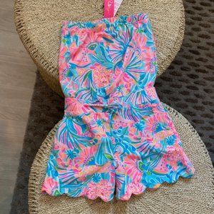 Lily Pulitzer Women's Multi-colored Romper, Size XS